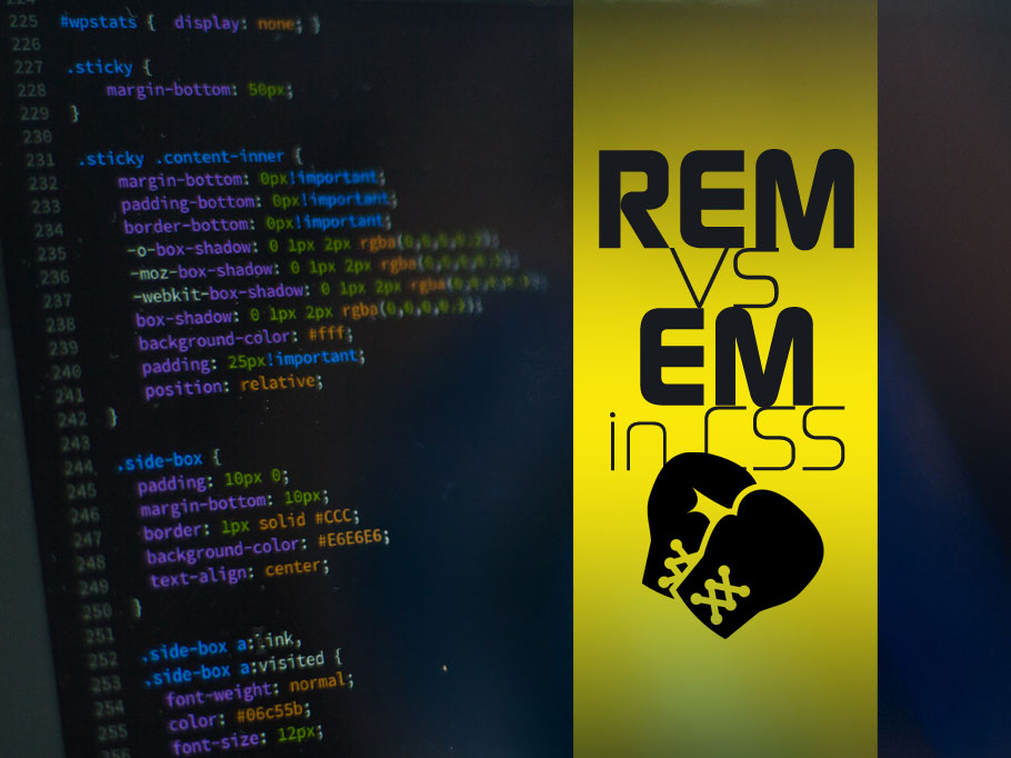 CSS REMs for fonts versus EMs